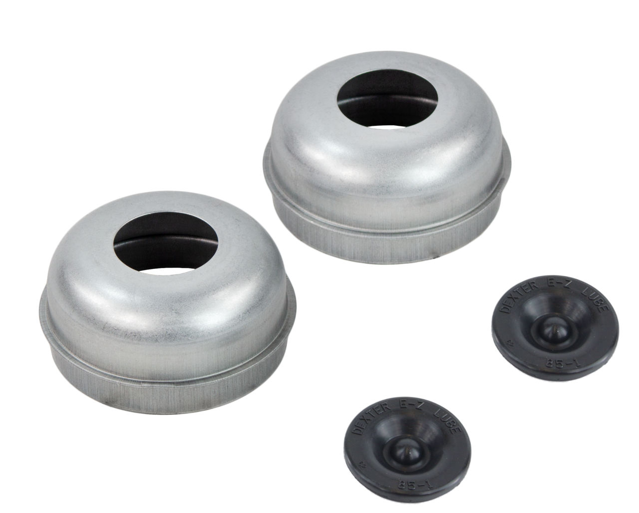 Dexter K71-317-00 trailer grease caps with EZ Lube rubber plugs for hub assemblies