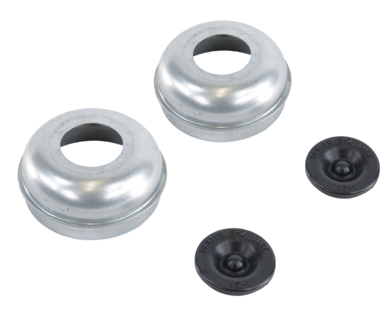 Dexter K71-319-00 trailer grease caps with EZ Lube rubber plugs for hub assemblies