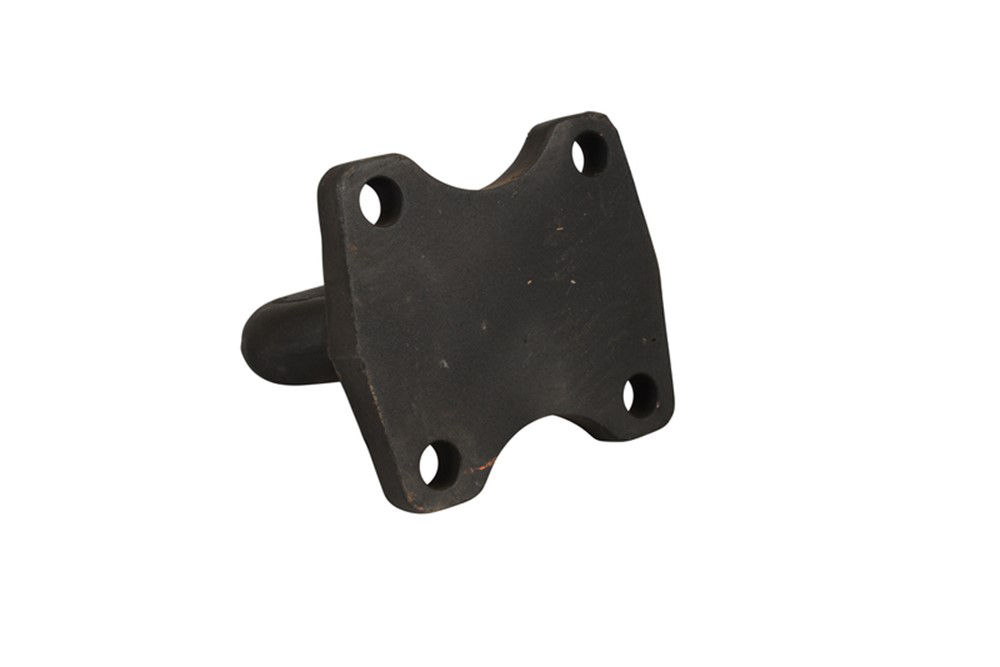 Square Mount Tow Ring/Draw Bar, 3 Eye Diameter, 66,000 Lbs GTW, 4 Bolt