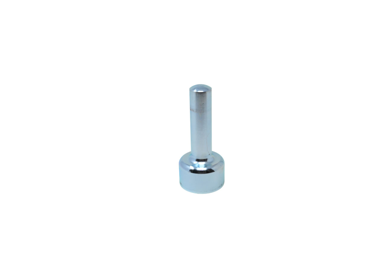 Dexter RG09-100 trailer brake mounting stud with a zinc plated finish.