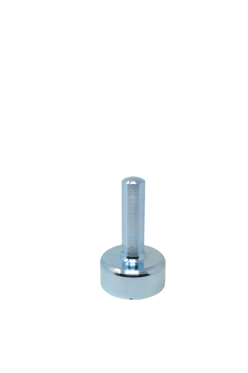 Dexter RG09-120 trailer brake mounting stud with a zinc plated finish.