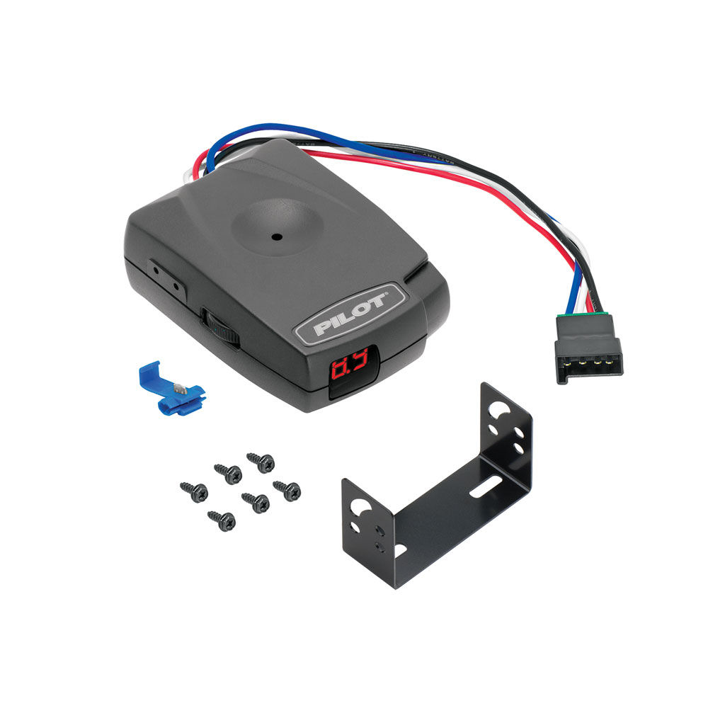 Dexter TA1200 Pilot electric brake controller with mounting bracket and hardware.
