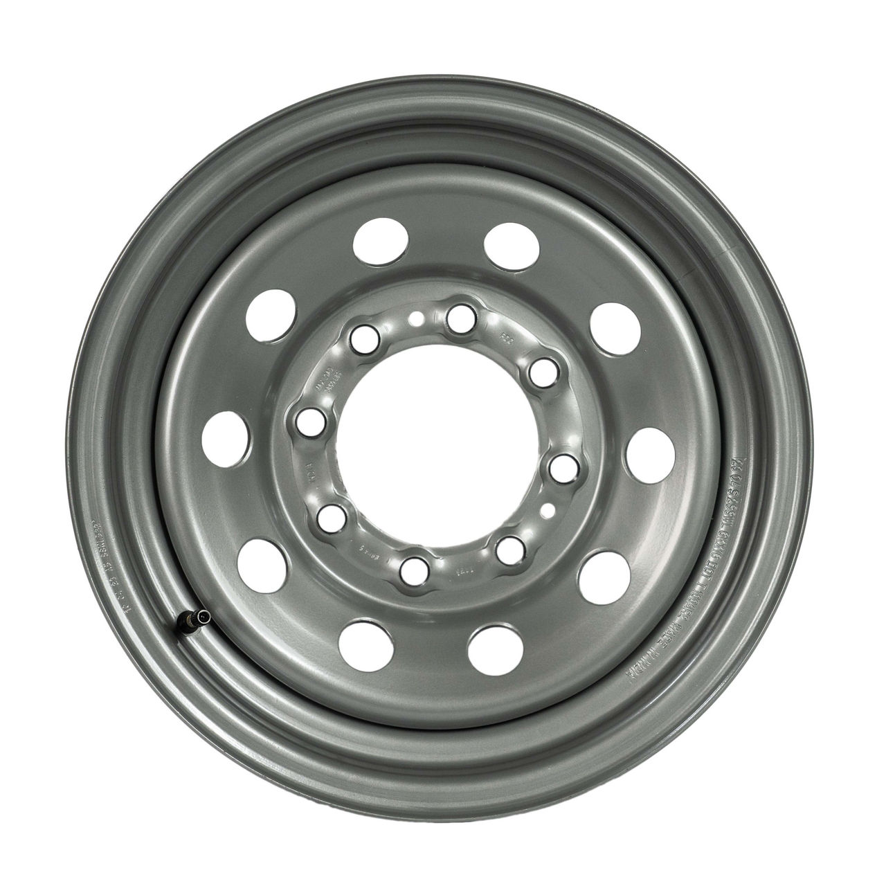 Wheel Only, 16x6, 8 on 6.5 Bolt Pattern, Steel Silver Modular