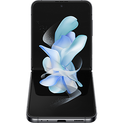Samsung Galaxy ZFlip4 Graphite Front Tabletop
