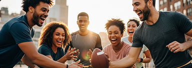 Woman on phone with Unlimited Premium Plan