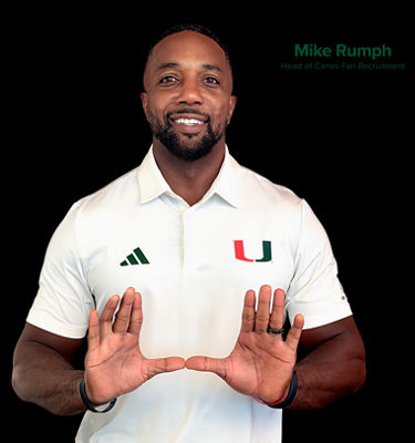 Mike Rumph, Head of Canes Fan Recruitment   