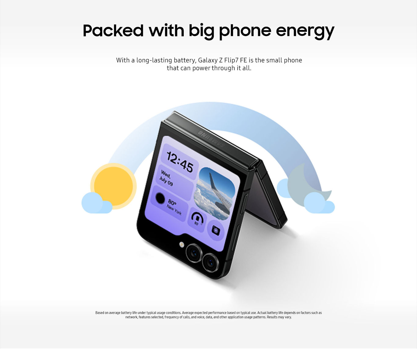 Galaxy Z Flip7 FE, packed with big phone energy