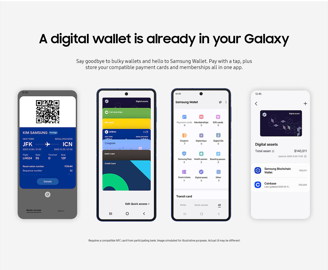 Galaxy Z Flip7, a digital wallet is already in your Galaxy