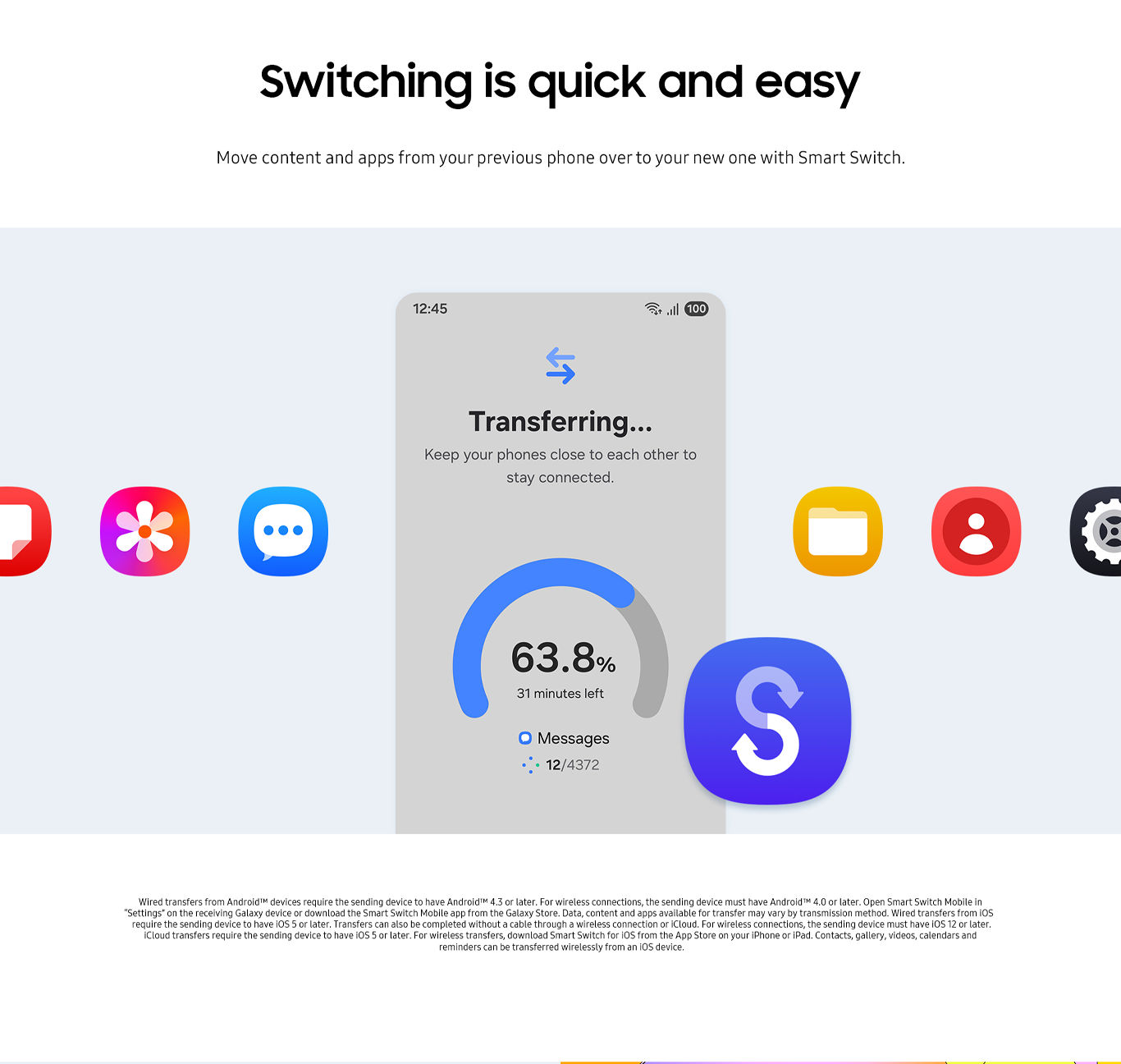 Galaxy Z Fold7, switching is quick and easy