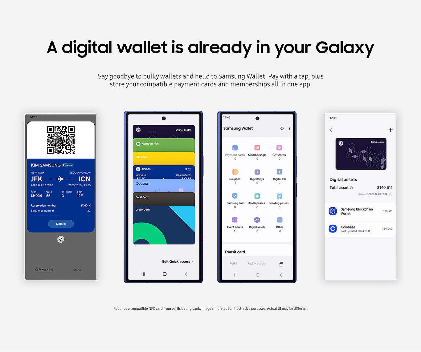Galaxy Z Fold7, digital wallet