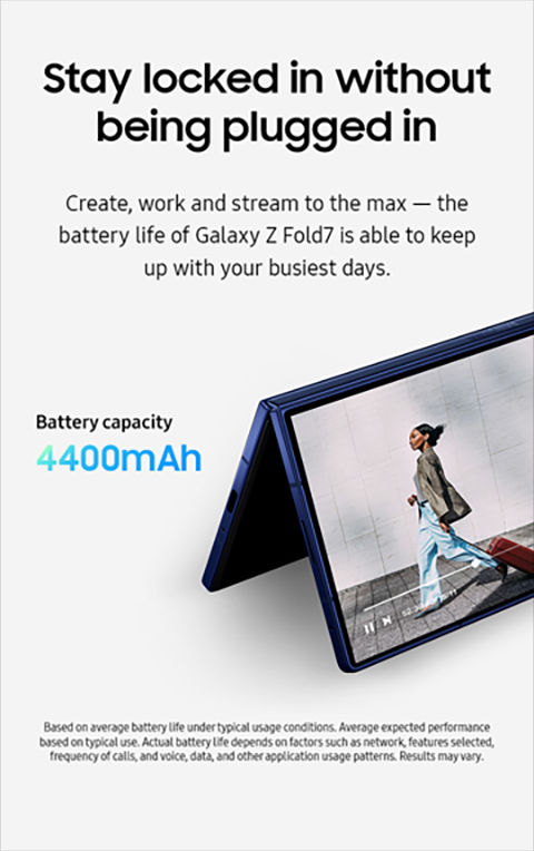 Galaxy Z Fold7, stay locked in