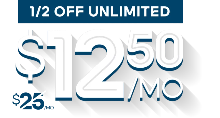 Unlimited data, talk and text for 25 dollars a month