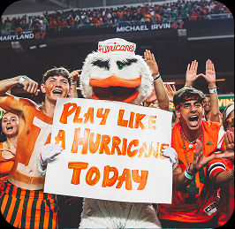 Miami Football Mascot