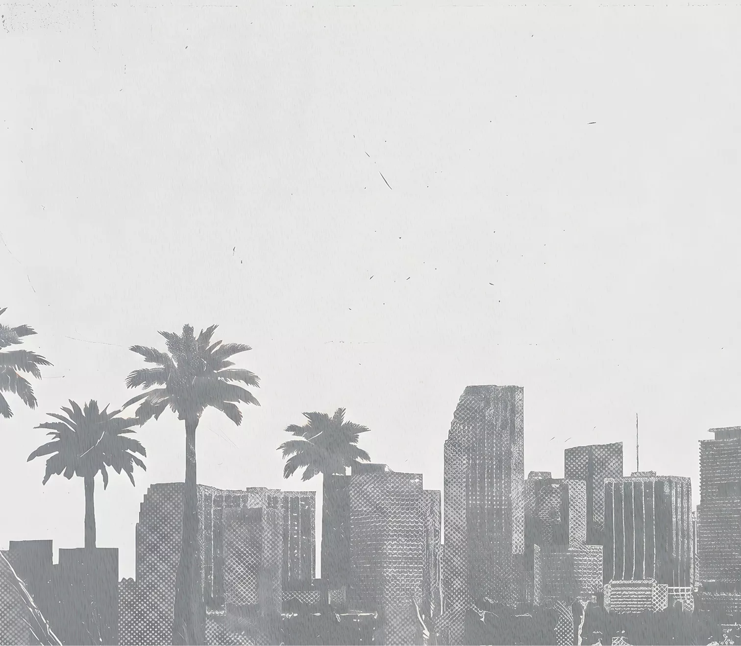 Grey Palm Tree Background