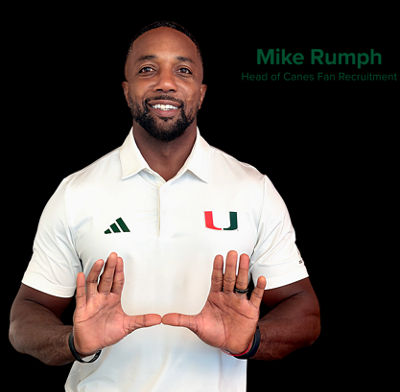 Mike Rumph, Head of Canes Fan Recruitment   