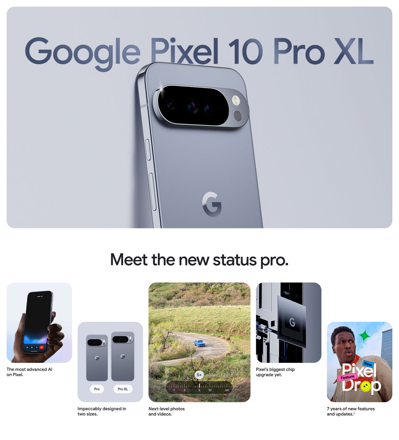 Google Pixel 10 Pro XL: Deals, Colors, Sizes & Specs | Boost Mobile
