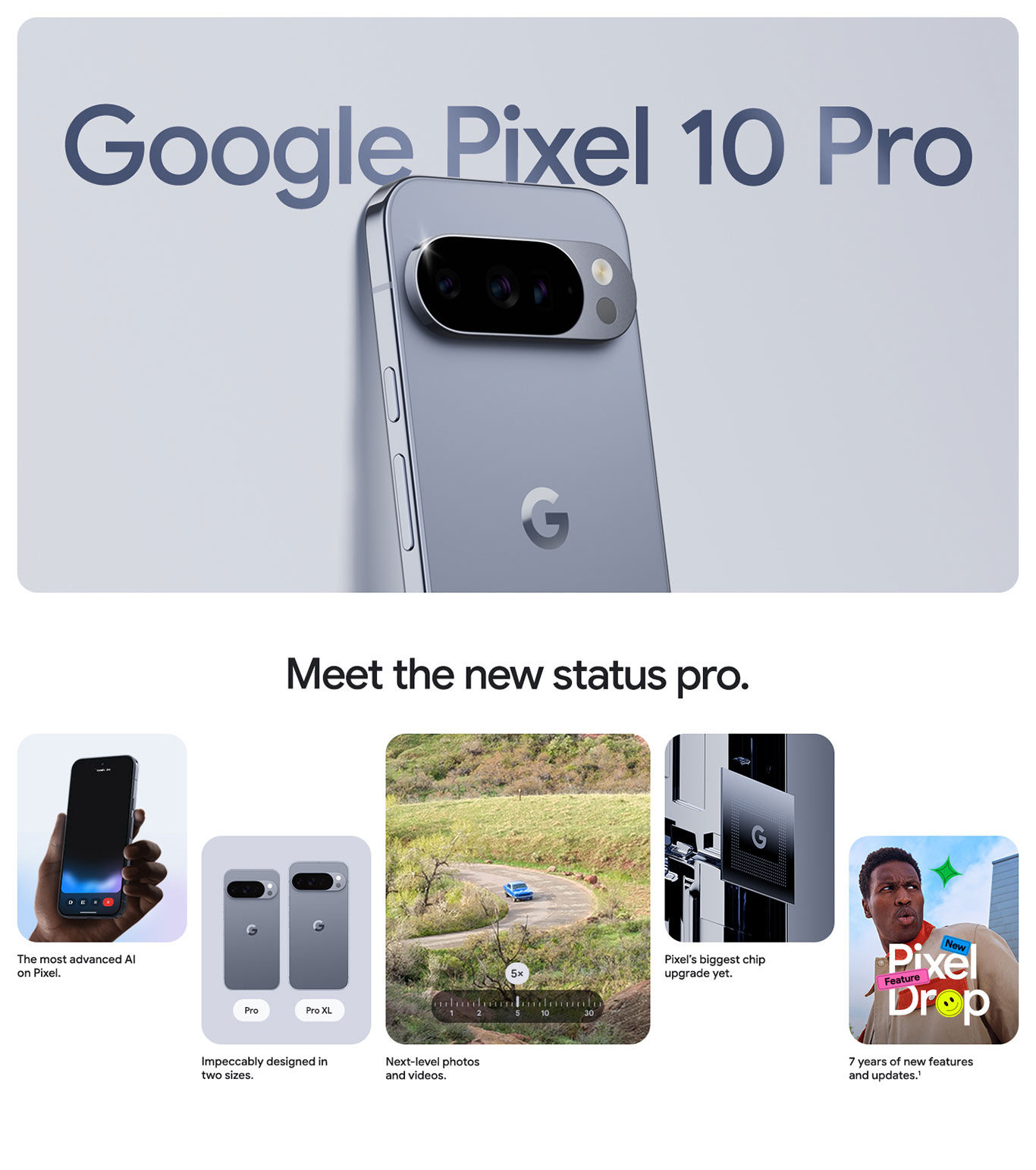 Google Pixel 10 Pro XL: Deals, Colors, Sizes & Specs | Boost Mobile