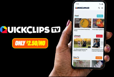 Quick Clips TV Mobile device image