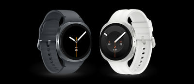 Black and White Samsung Galaxy Watch 8 and 9