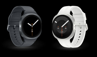 Black and White Samsung Galaxy Watch 8 and 9