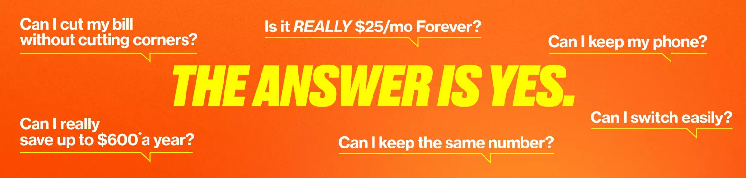 "The Answer is Yes" Banner