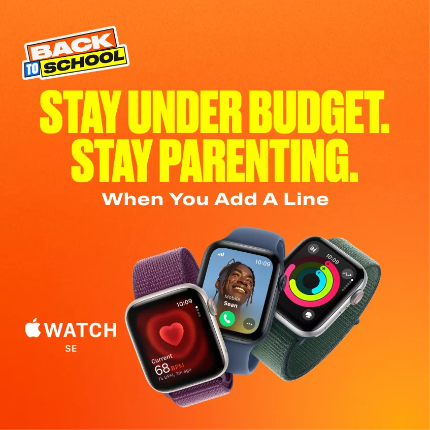 Buy one, get one Apple Watch SE when you add a line