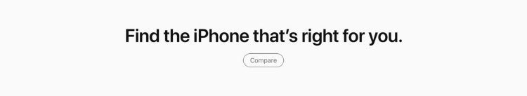 compare iPhones