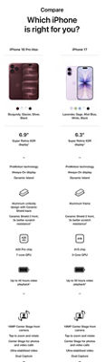iphone 18 comparison chart