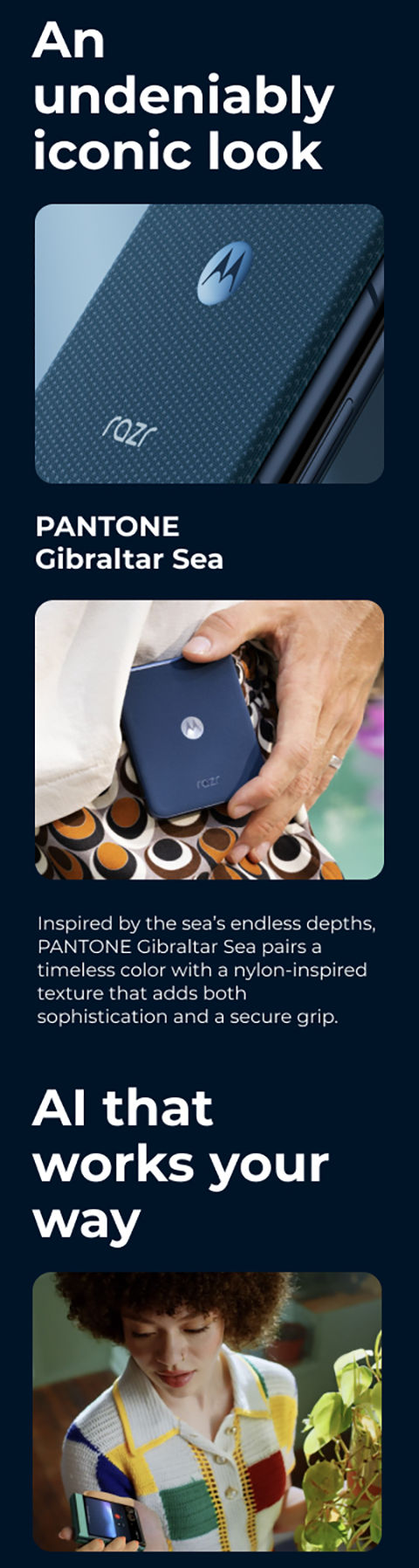 moto razr an undeniably iconic look