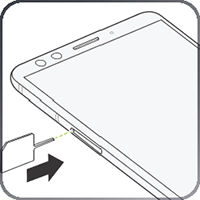 sim card installation turn off phone locate the sim tray