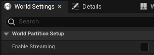 Figure 10: Streaming disabled