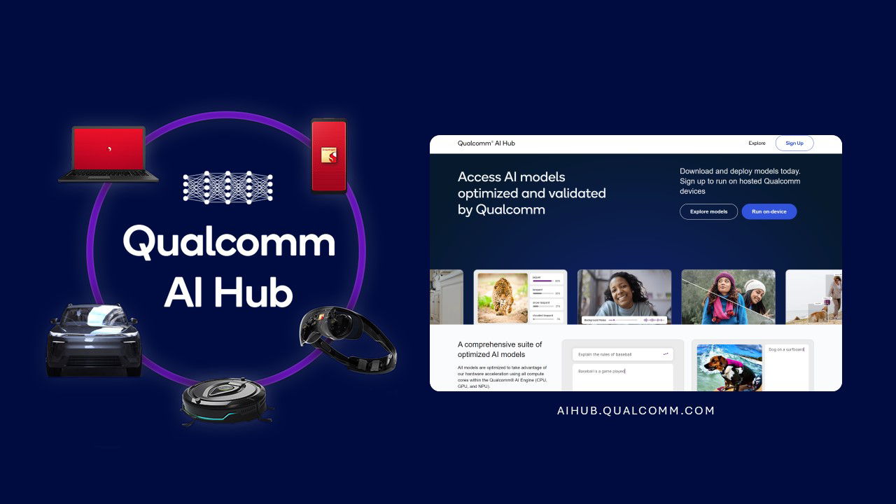 Qualcomm AI Hub permite una inteligencia artificial de borde escalable con recursos listos para desarrolladores.