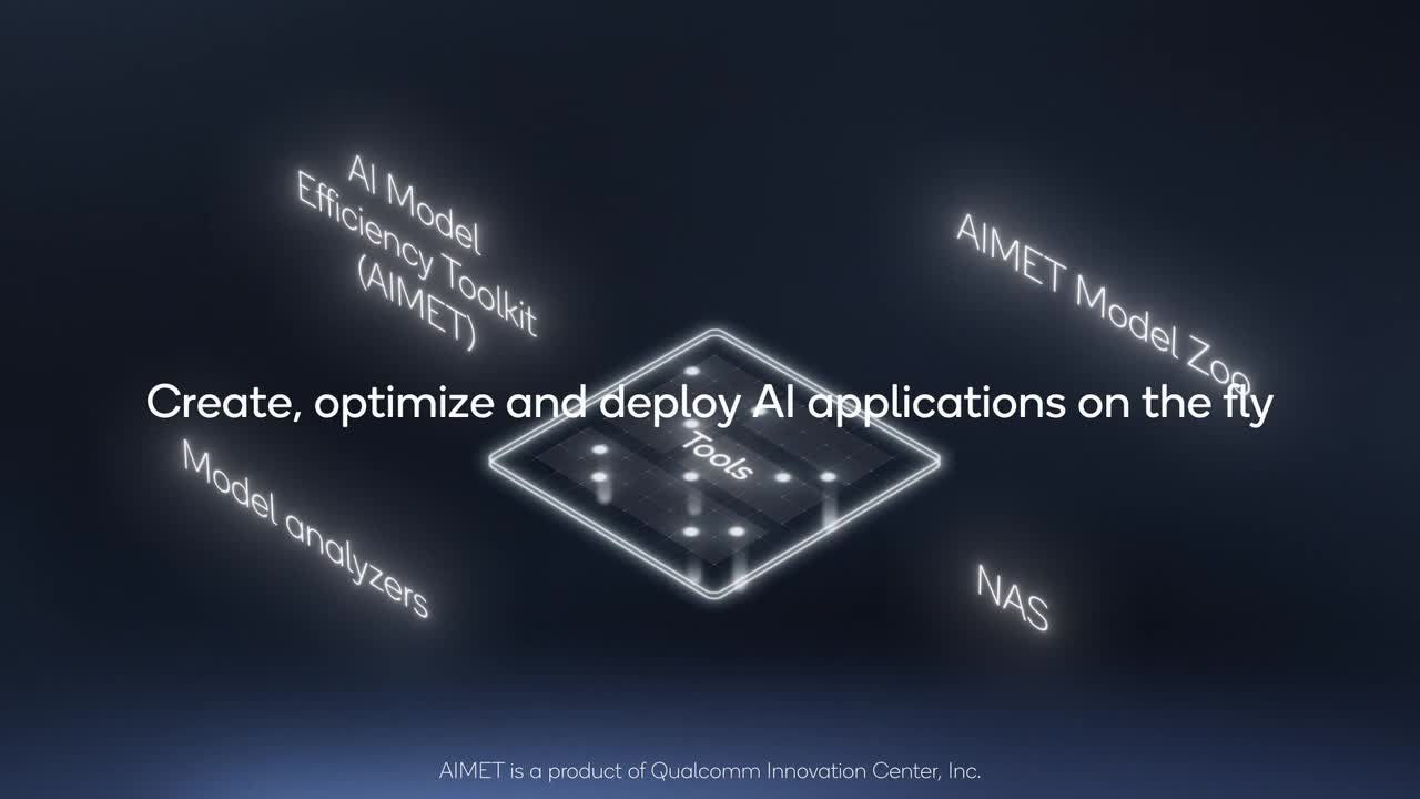 Qualcomm AI Stack animation
