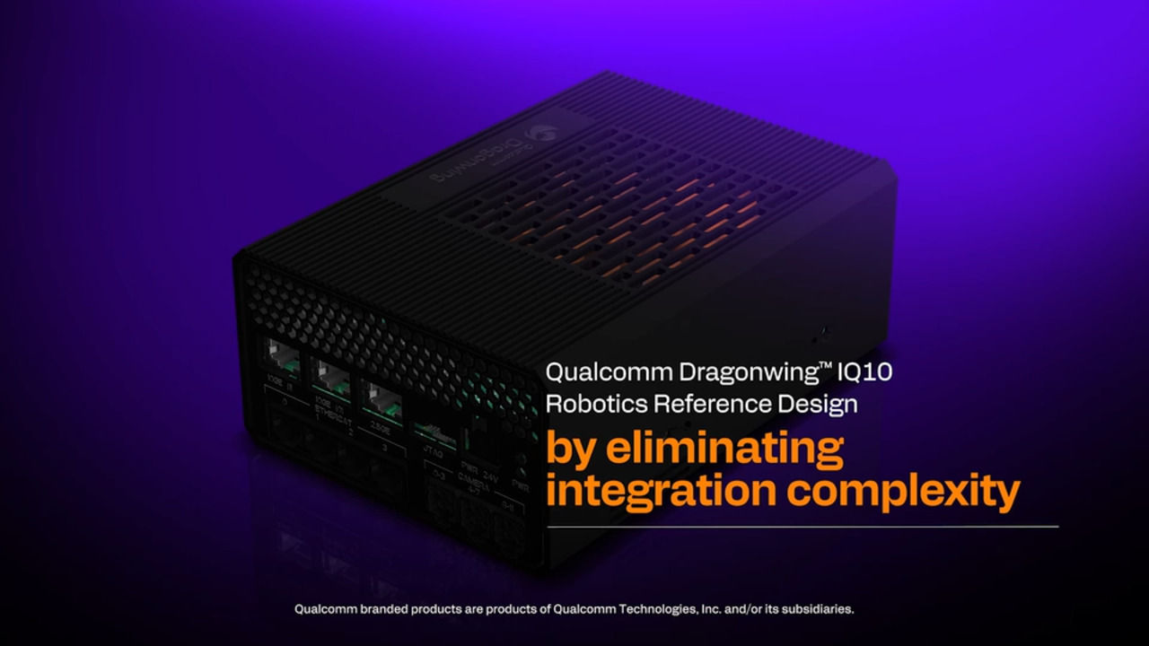 Qualcomm Dragonwing IQ10 RRD Sizzle Video