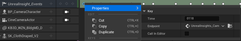 Properties - Long (45.4ms plus the preceding DistanceField bar) Gpu frames only occur immediately after CameraCut events – never anywhere else.