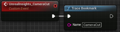 trace bookmark - Long (45.4ms plus the preceding DistanceField bar) Gpu frames only occur immediately after CameraCut events – never anywhere else.