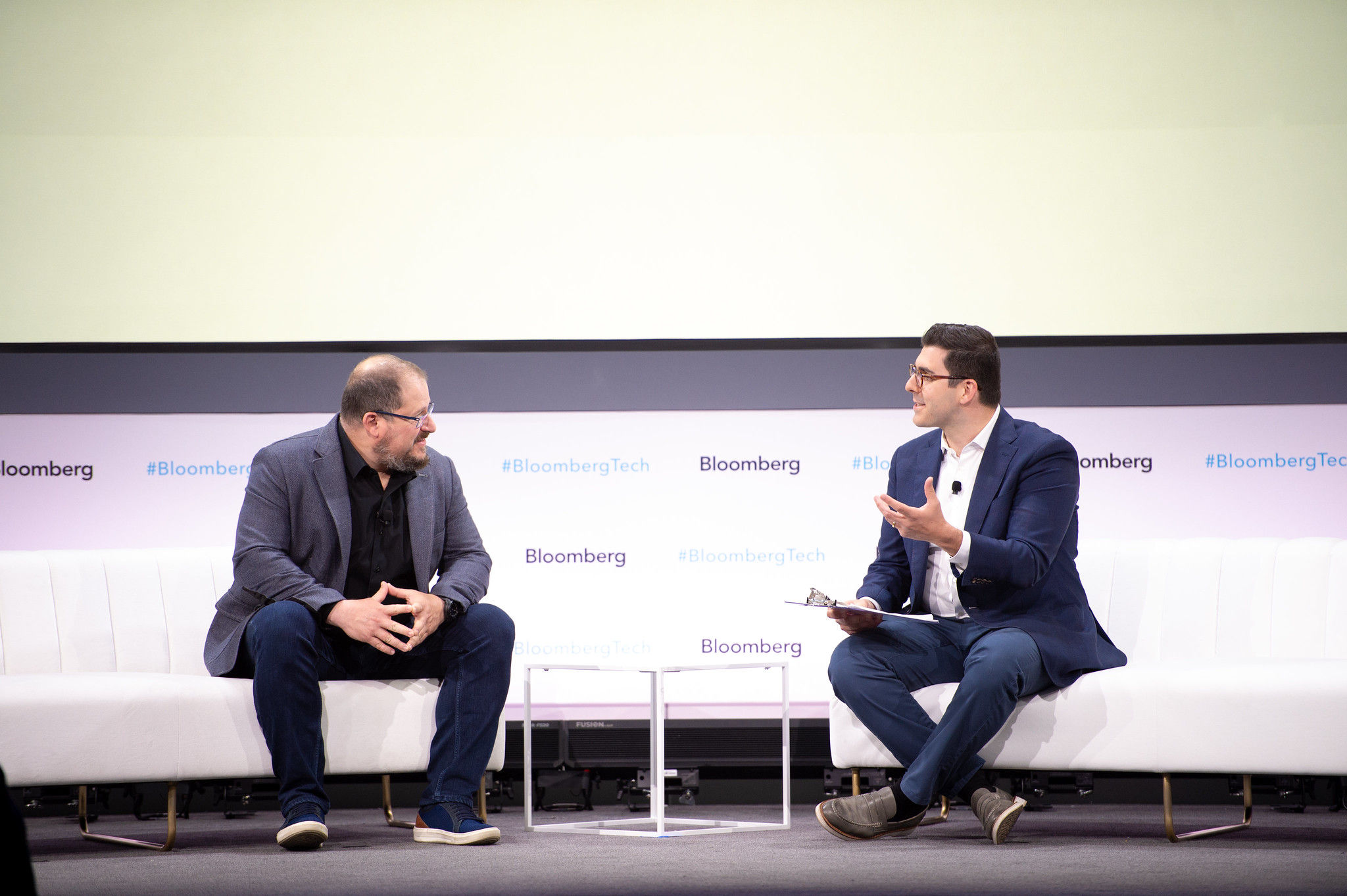 Bloomberg and Cristiano Amon talk on-device AI | Qualcomm