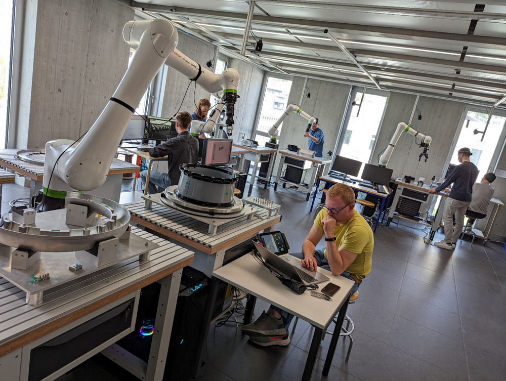 Fluently project’s Robo-Gym at SUPSI