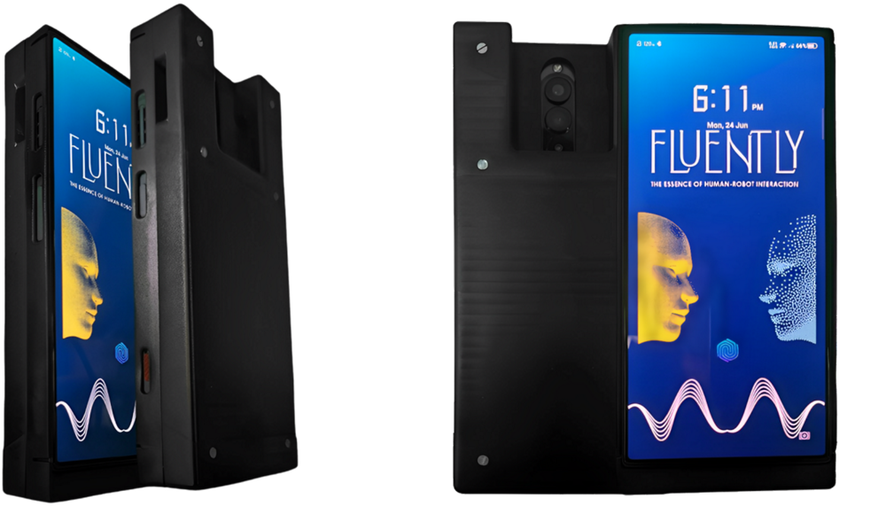 H-Fluently portable AI device