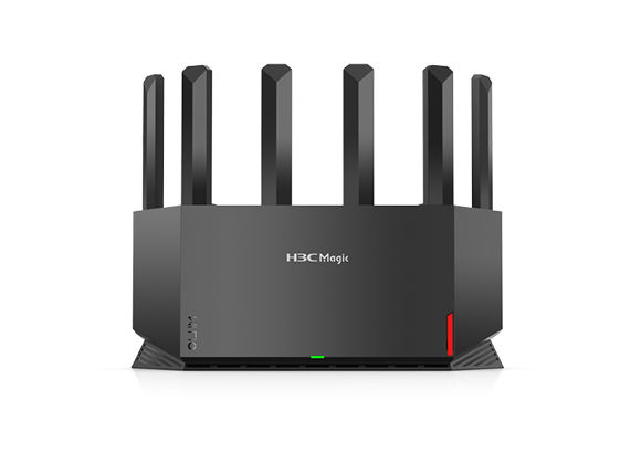 H3C Magic NX54 Gigabit Dual Band Wi-Fi 6 Wireless Router with a