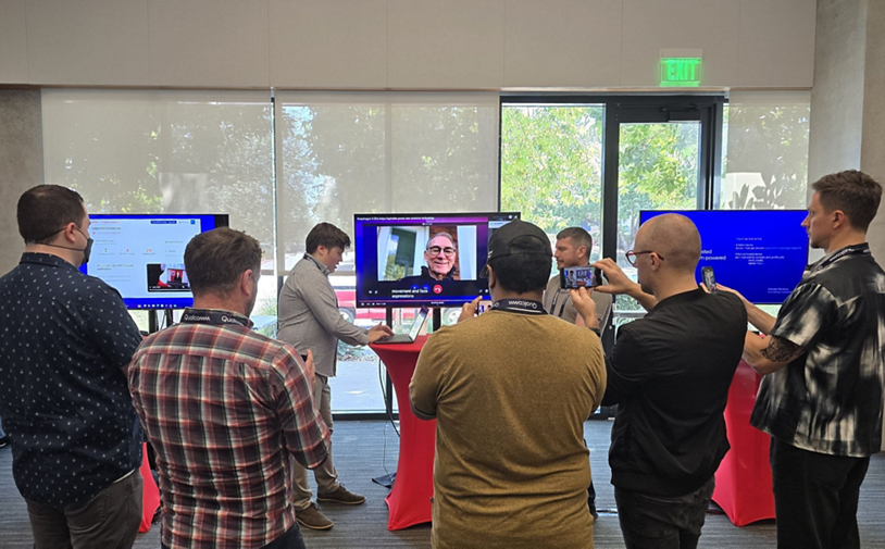 A demo by the Cephable team, who  utilized the Qualcomm AI Hub to develop their application, which enhances accessibility for a more inclusive digital experience.