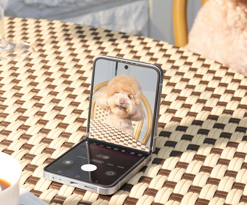 The Galazy Z Flip6 is optimized to take the perfect photos.