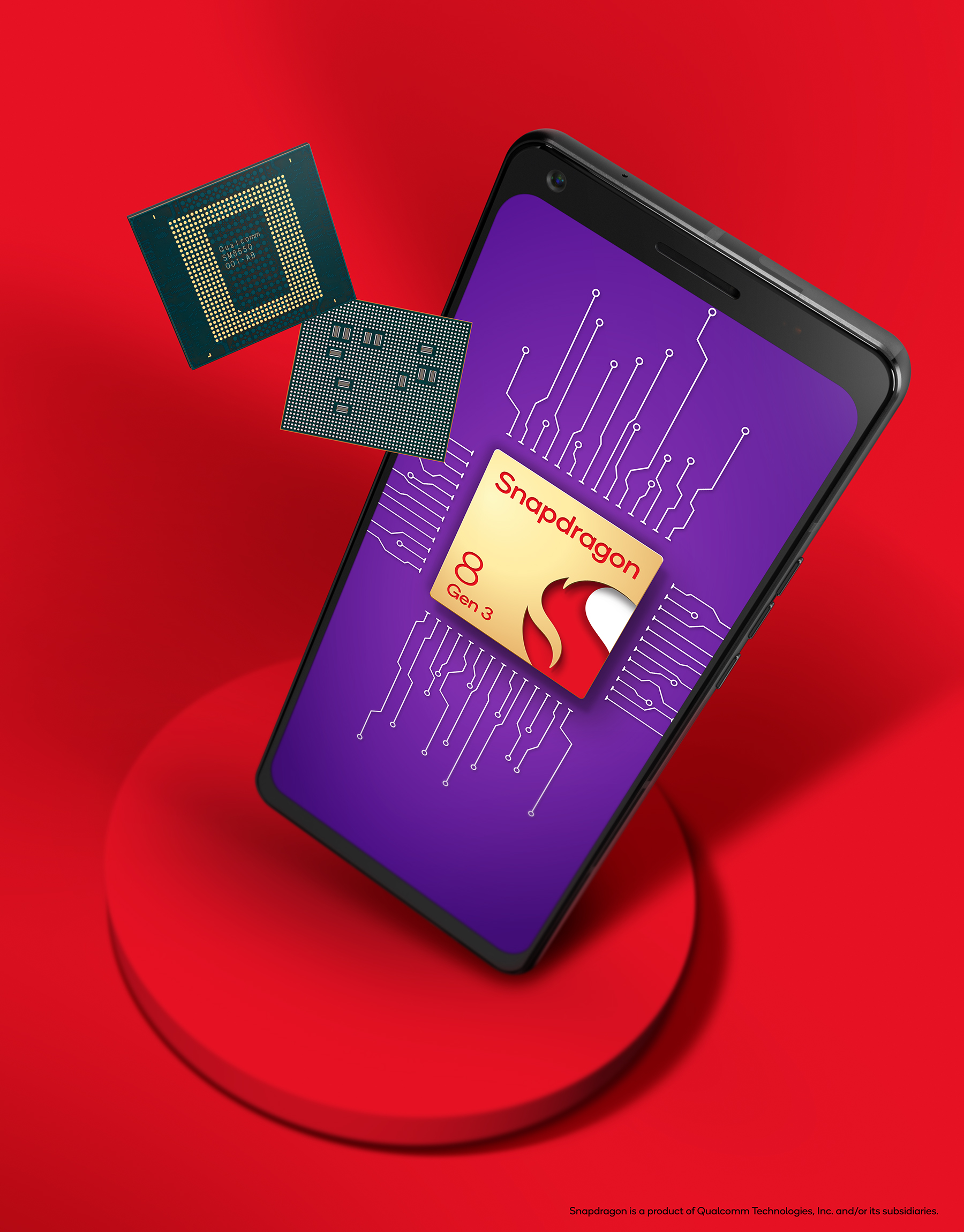 Acelera tus dispositivos: Snapdragon 8 Gen 3 con memoria LPDDR5T