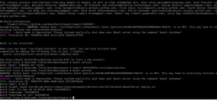 Install