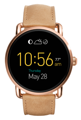 Fossil Q Wander Wearable with a Snapdragon Wear 2100 processor