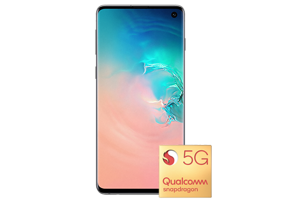 Samsung Galaxy S10 5G Smartphone with a Snapdragon 855 5G processor ...