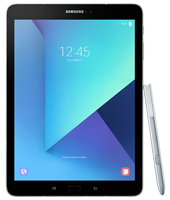 Samsung Galaxy Tab S3 Tablet with a Snapdragon 820 processor