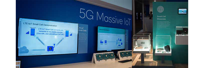 5G Massive IoT and LTE-IoT Small Cell Demonstration