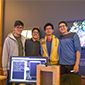 Thant Htoo Zaw, Wayne Li, Kamran Aladross, Ash Zafari and Daniel Truong