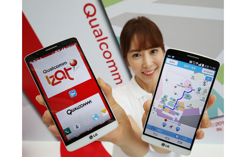 Qualcomm IZat indoor navigation technology in LG G3
